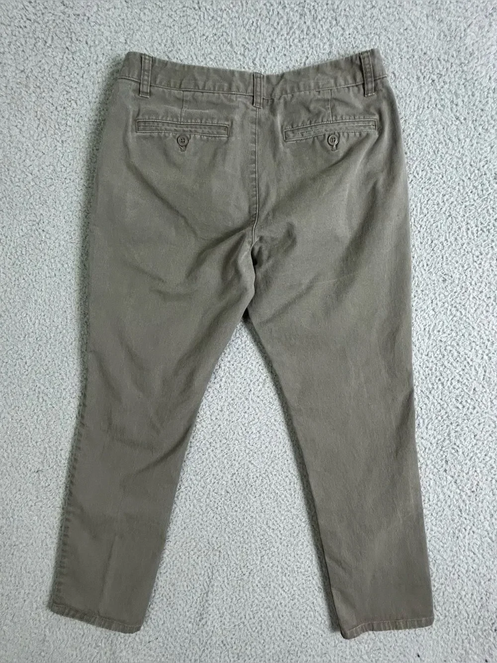 Bonobos Men's Olive Chino Pants - Classic Straight Fit size 31-28